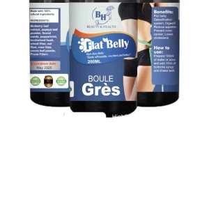Flat belly 200ML Boule Grès