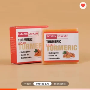 Turmeric Soap Fatazen Skin Care