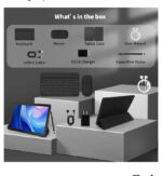 Android Tablet, 10.1 Inch Android 14 Tablet with 1280x800 IPS HD Touch Screen - Image 3