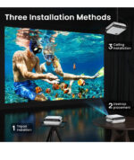 HAPPRUN Native 1080P Bluetooth Projector - Image 3