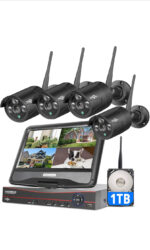 16CH Expandable, 5MP] 2.4G/5G Wireless Pro Security