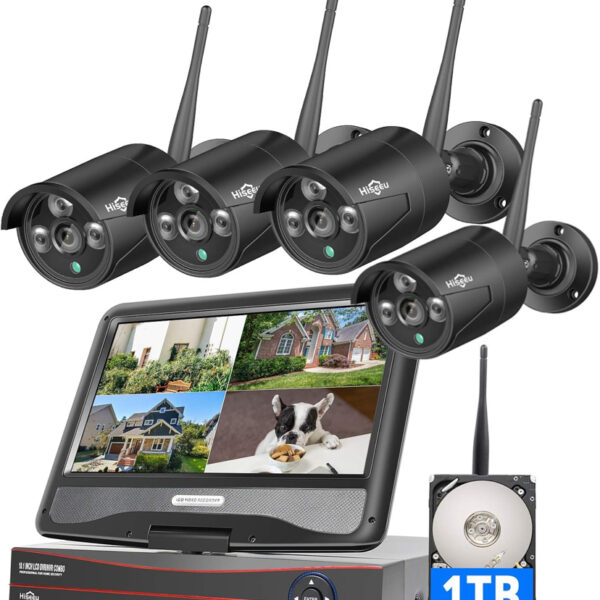 16CH Expandable, 5MP] 2.4G/5G Wireless Pro Security