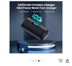 2-Pack Mini Portable Charger 5000mAh Power Bank - Image 5