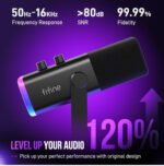 FIFINE USB/XLR Dynamic Microphone for Podcast Recording - Image 3