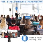 2 Pack Professional Wireless Lavalier Microphone - Image 4