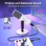 FIFINE XLR/USB Gaming Microphone for Streaming Podcasting - Image 5