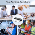 Inkless Portable Printer for Travel, Wireless Thermal Printer - Image 6