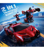 V991 Transform Remote Control Car (Red)Â  - Image 5