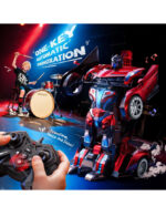 V991 Transform Remote Control Car (Red)Â  - Image 4