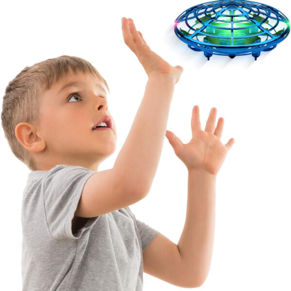 Hand Operated Drone for Kids or Adults (Blue)Â 