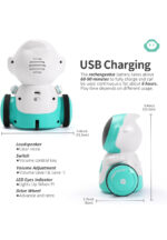Robot Toys, Rechargeable Smart Talking Toys for Kids (Green) - Image 6