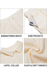 Mens Polo Shirt and Shorts Sets Outfits - Image 4