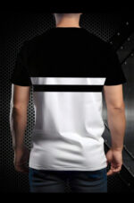 'Milano' Fancy Graphic Print Men's Crew Neck Short Sleeve T-Shirt - Image 2