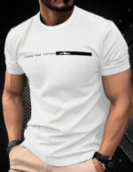 Manfinity Homme Men's Slim Fit Letter Print Round Neck Short Sleeve - Image 15