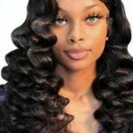 UVEOUS 22-Inch Deep Wave Front Lace Wig